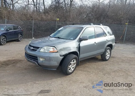 2001 Acura Mdx z USA, uszkodzony, nr VIN 2HNYD18871H529296